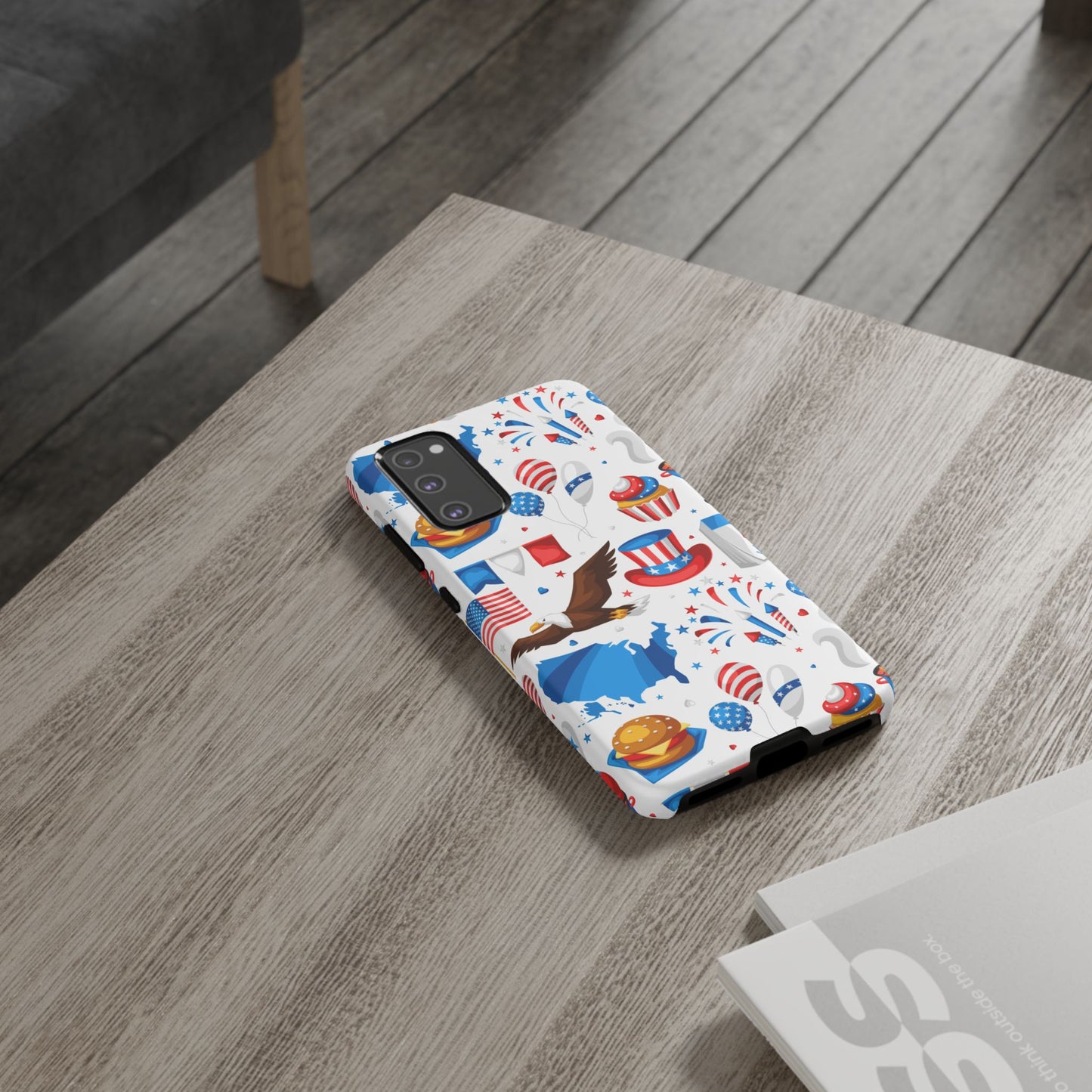Patriotic  4th of July, Memorial Day, Independence Day Tough Phone Case for Samsung