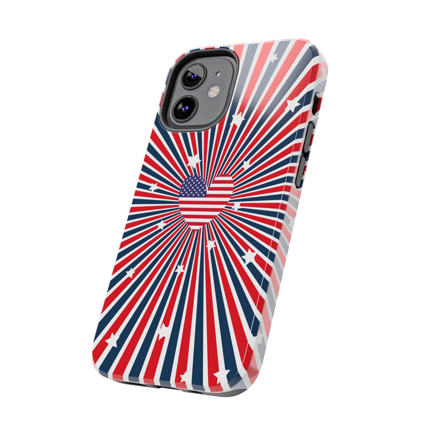 Patriotic  4th of July, Memorial Day, Independence Day Tough Phone Case for Iphone