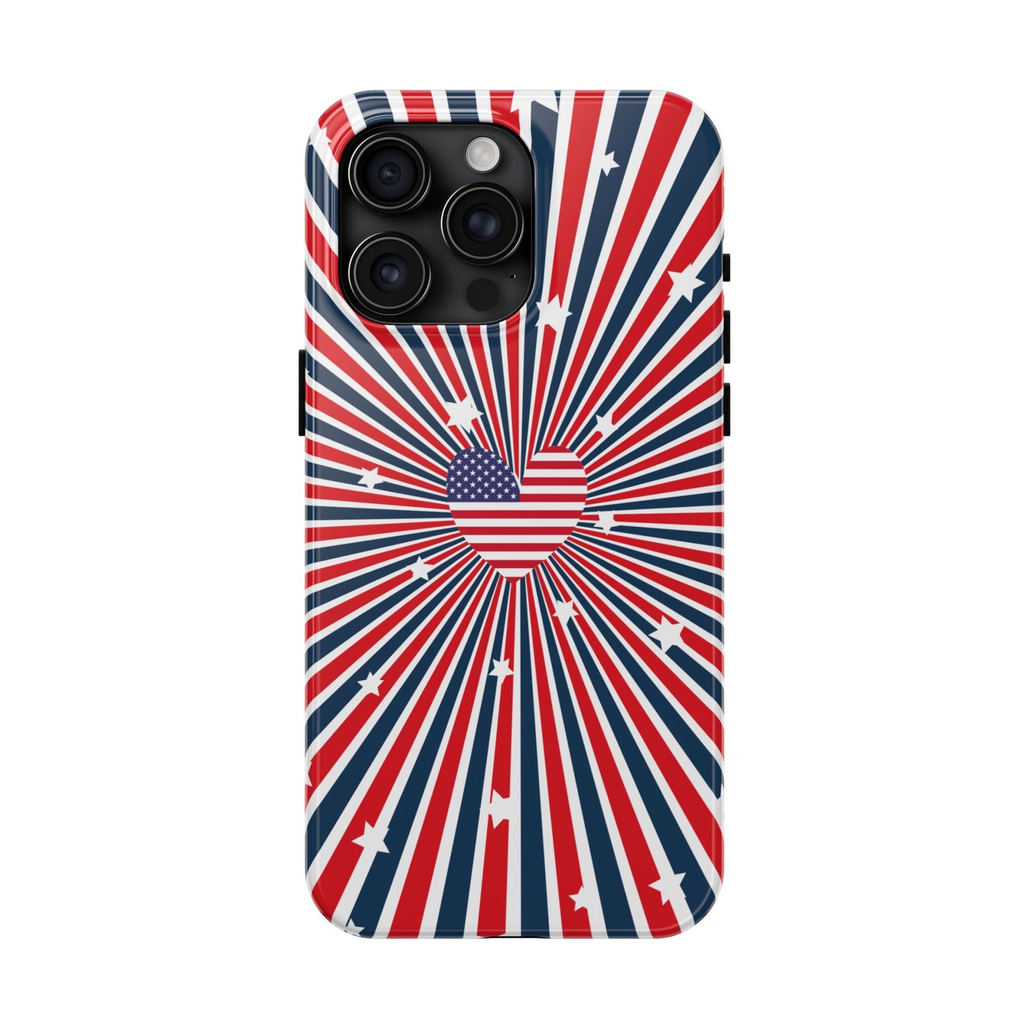 Patriotic  4th of July, Memorial Day, Independence Day Tough Phone Case for Iphone