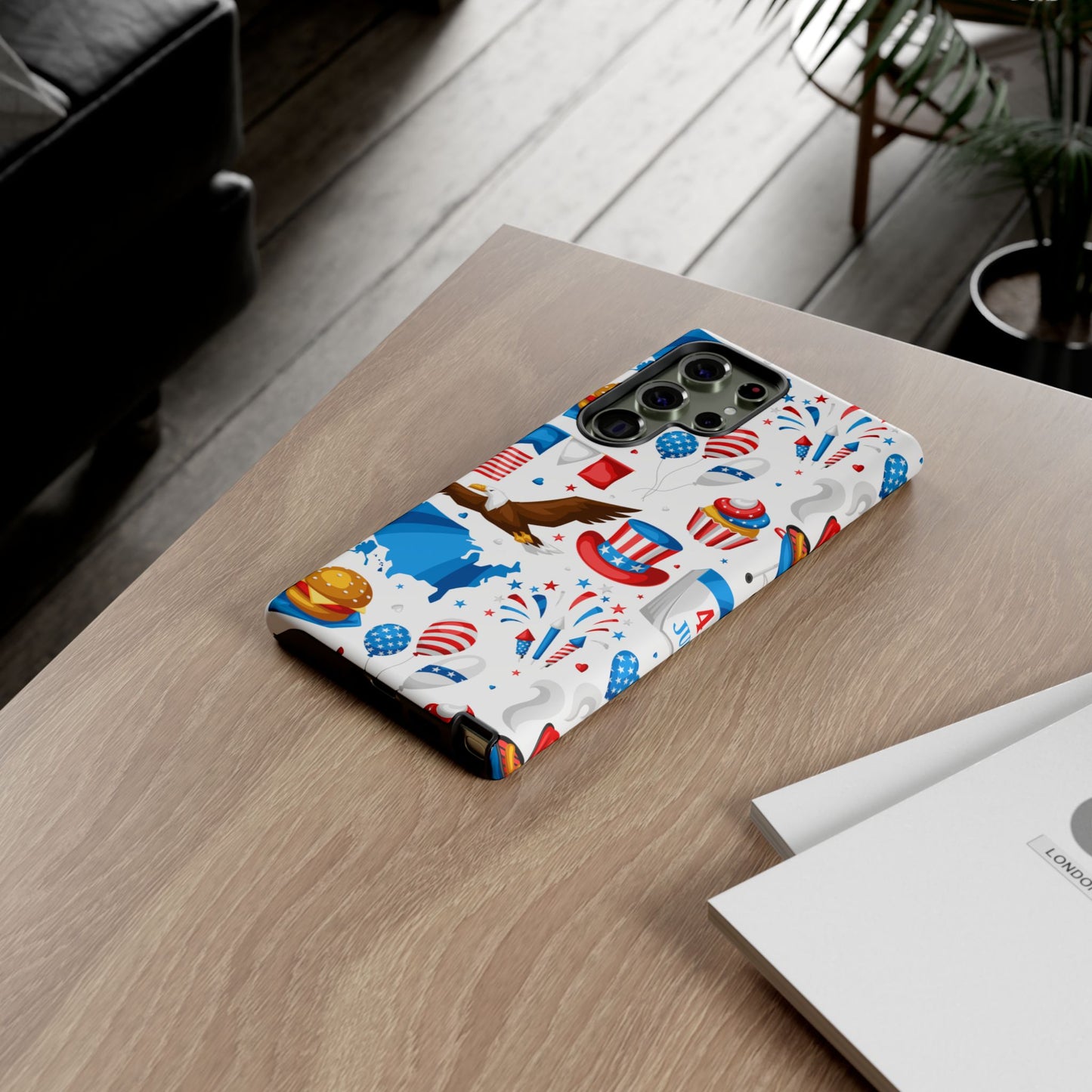 Patriotic  4th of July, Memorial Day, Independence Day Tough Phone Case for Samsung