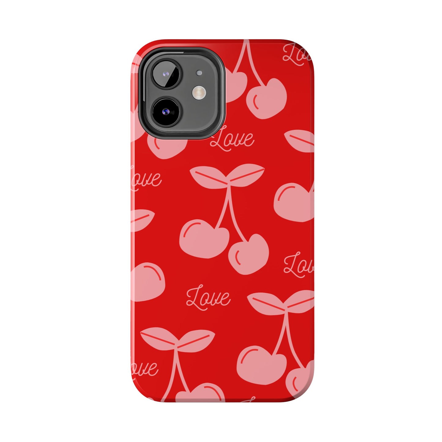Cute Cherry Love Tough Phone Cases