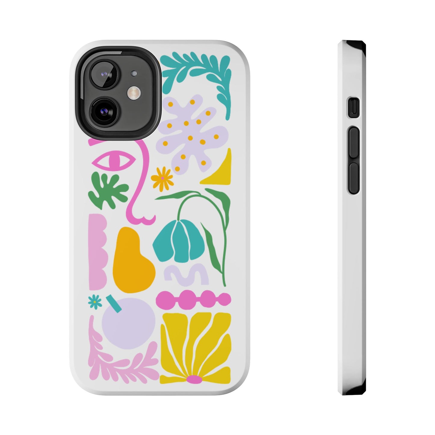 Vibrant Floral Phone Cases, Tough Smartphone Cover, Artistic Cell Phone Protector, Unique Gift for All Occasions, Trendy Tech Accessory