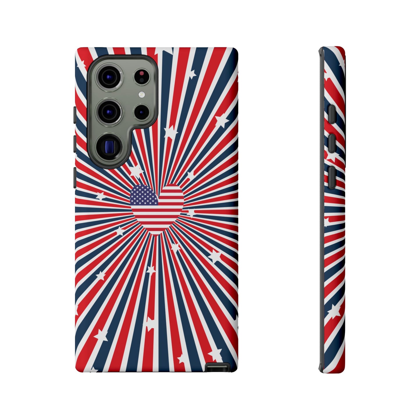 Patriotic  4th of July, Memorial Day, Independence Day Tough Phone Case for Samsung