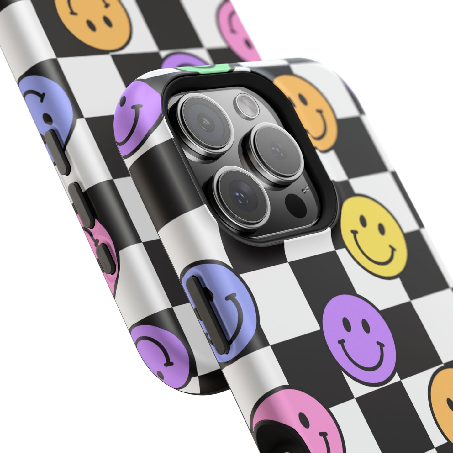 Colorful Smiley Face Phone Cases, Fun Magnetic Tough Cases, Cute Gifts for Teens and Kids, Trendy Accessories for Every Occasion, [...]