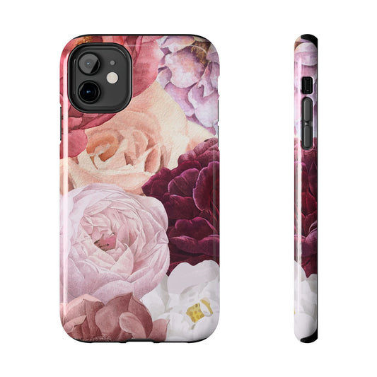 Elegant Protection for Every Occasion Floral Tough Phone Case
