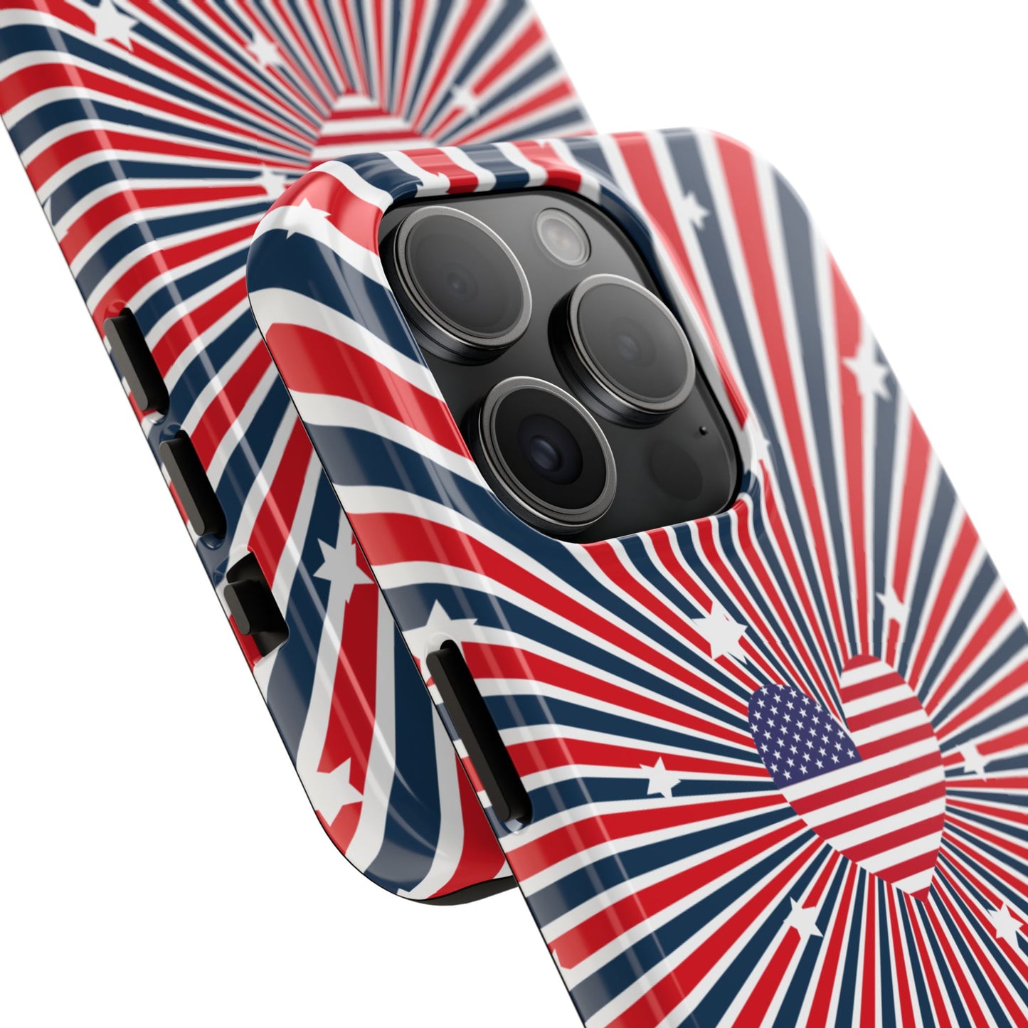 Patriotic  4th of July, Memorial Day, Independence Day Tough Phone Case for Iphone