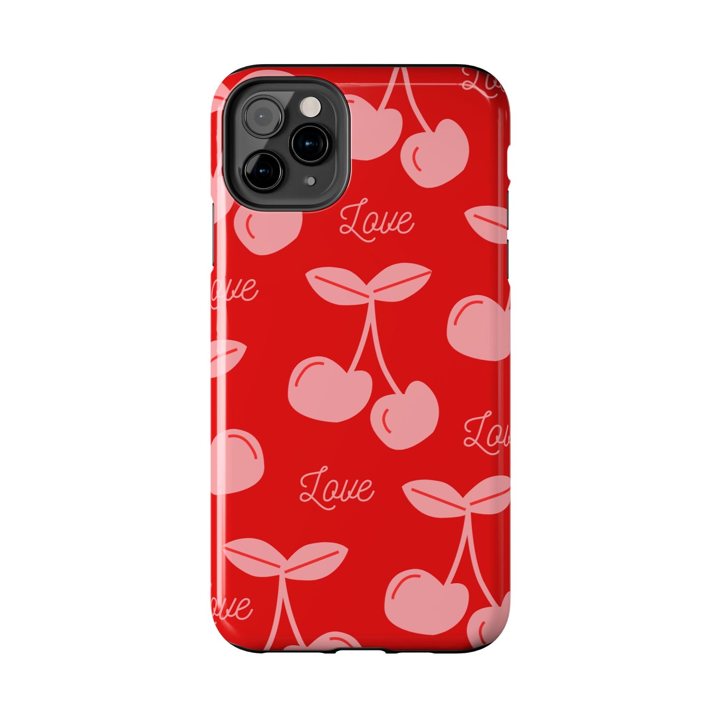 Cute Cherry Love Tough Phone Cases