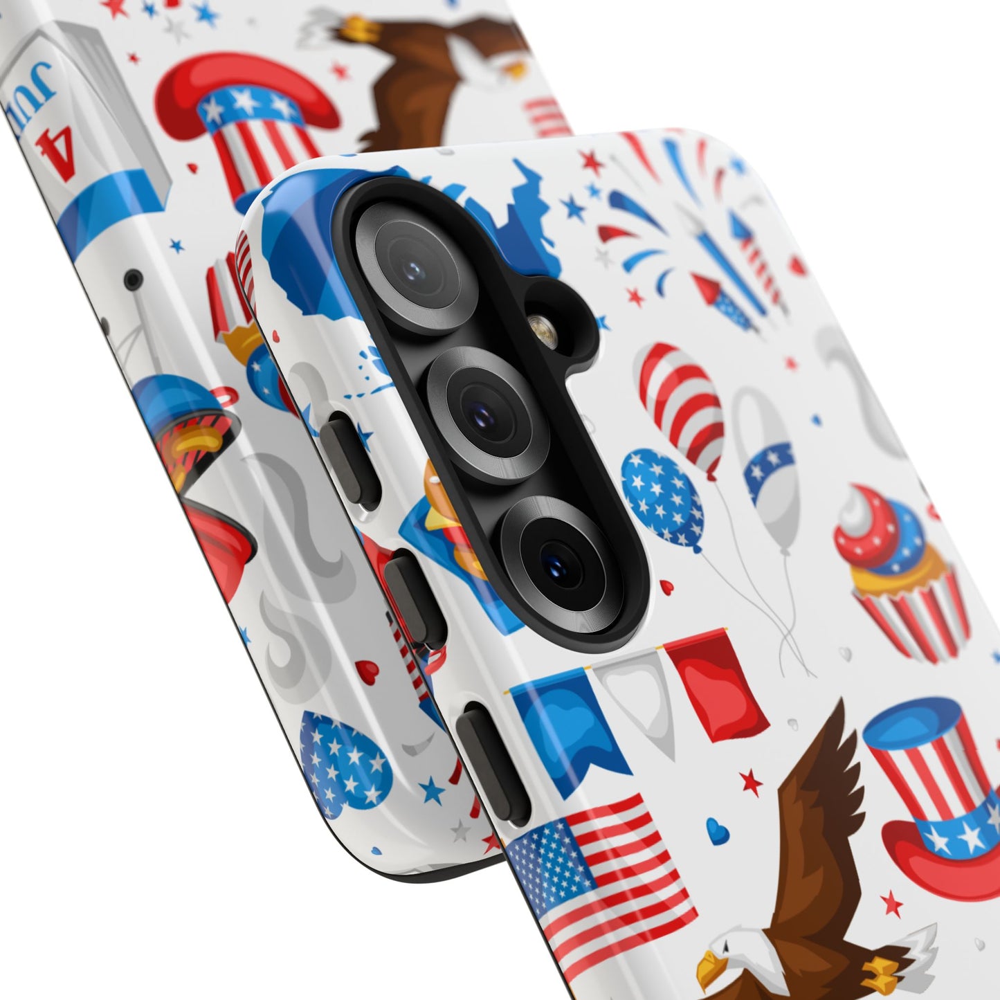 Patriotic  4th of July, Memorial Day, Independence Day Tough Phone Case for Samsung