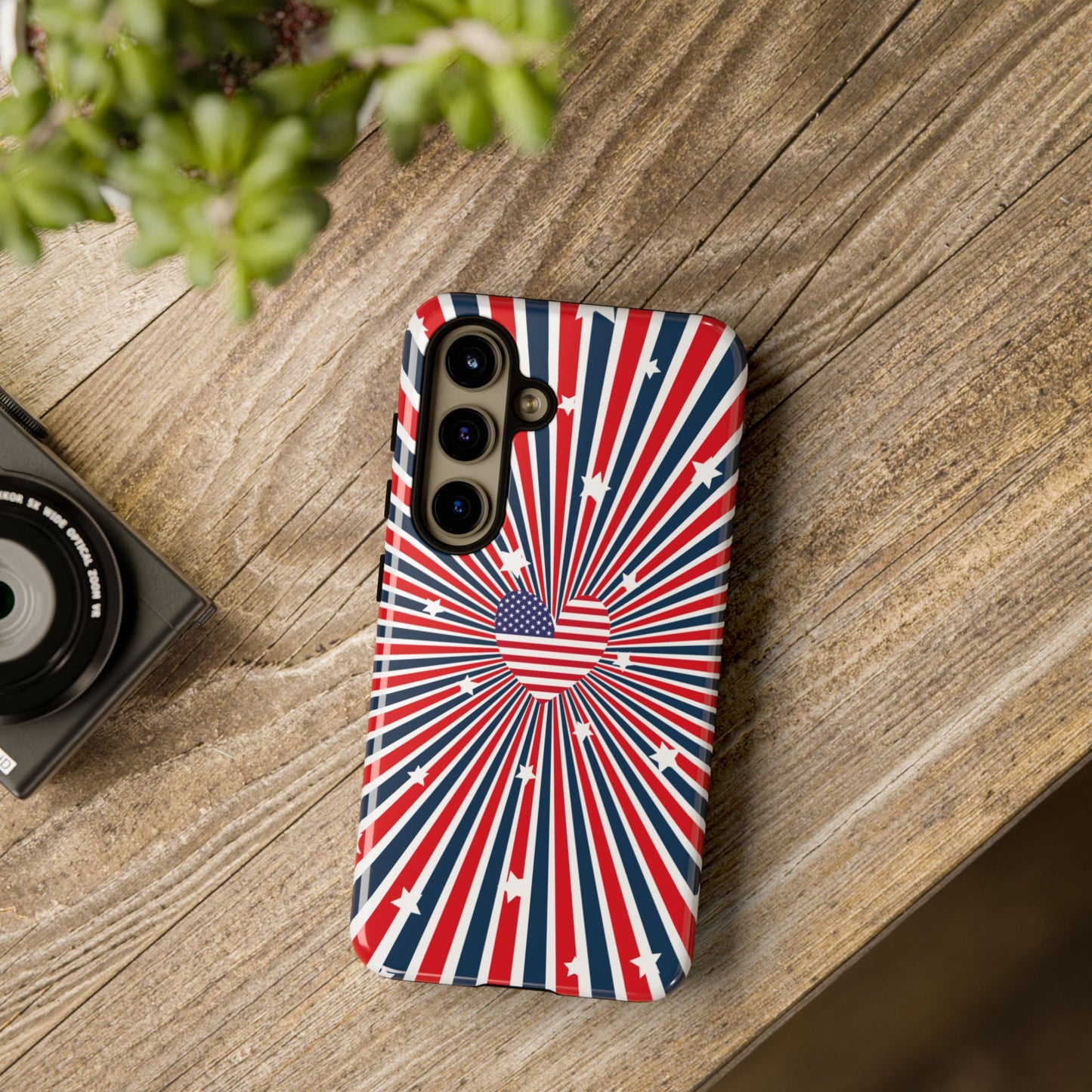 Patriotic  4th of July, Memorial Day, Independence Day Tough Phone Case for Samsung