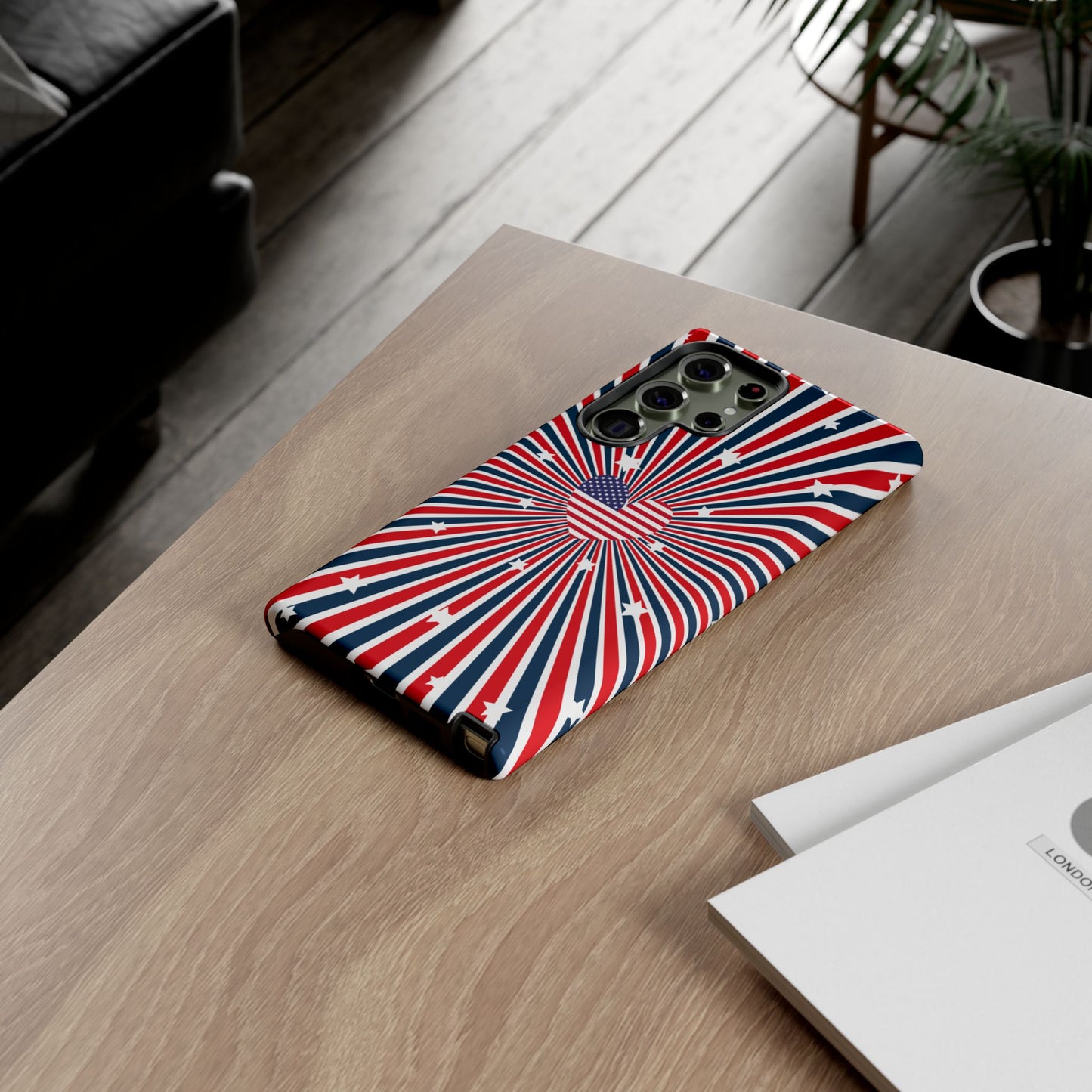Patriotic  4th of July, Memorial Day, Independence Day Tough Phone Case for Samsung