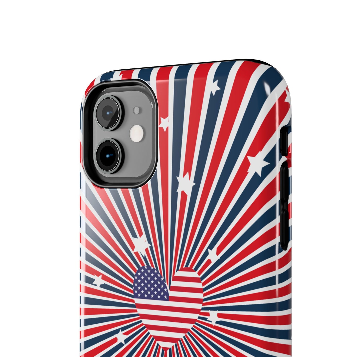 Patriotic  4th of July, Memorial Day, Independence Day Tough Phone Case for Iphone