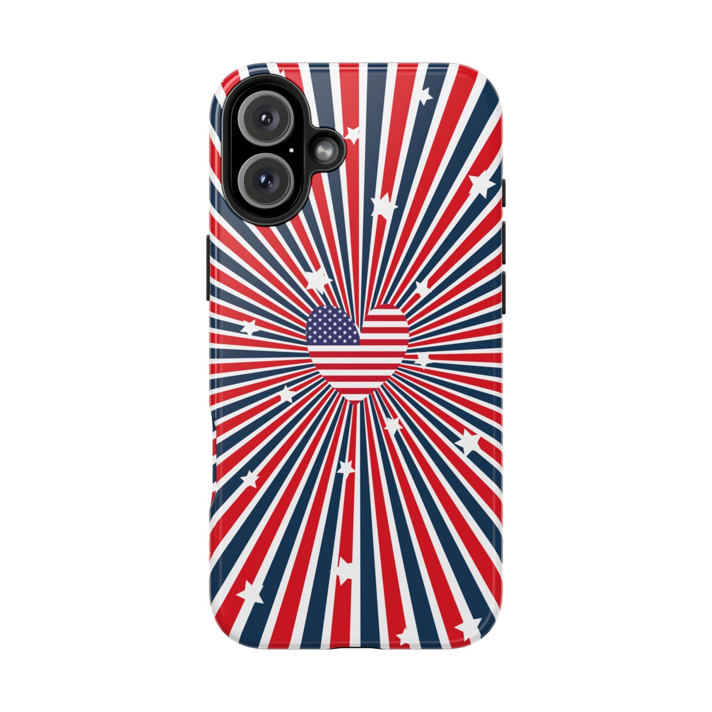 Patriotic  4th of July, Memorial Day, Independence Day Tough Phone Case for Iphone