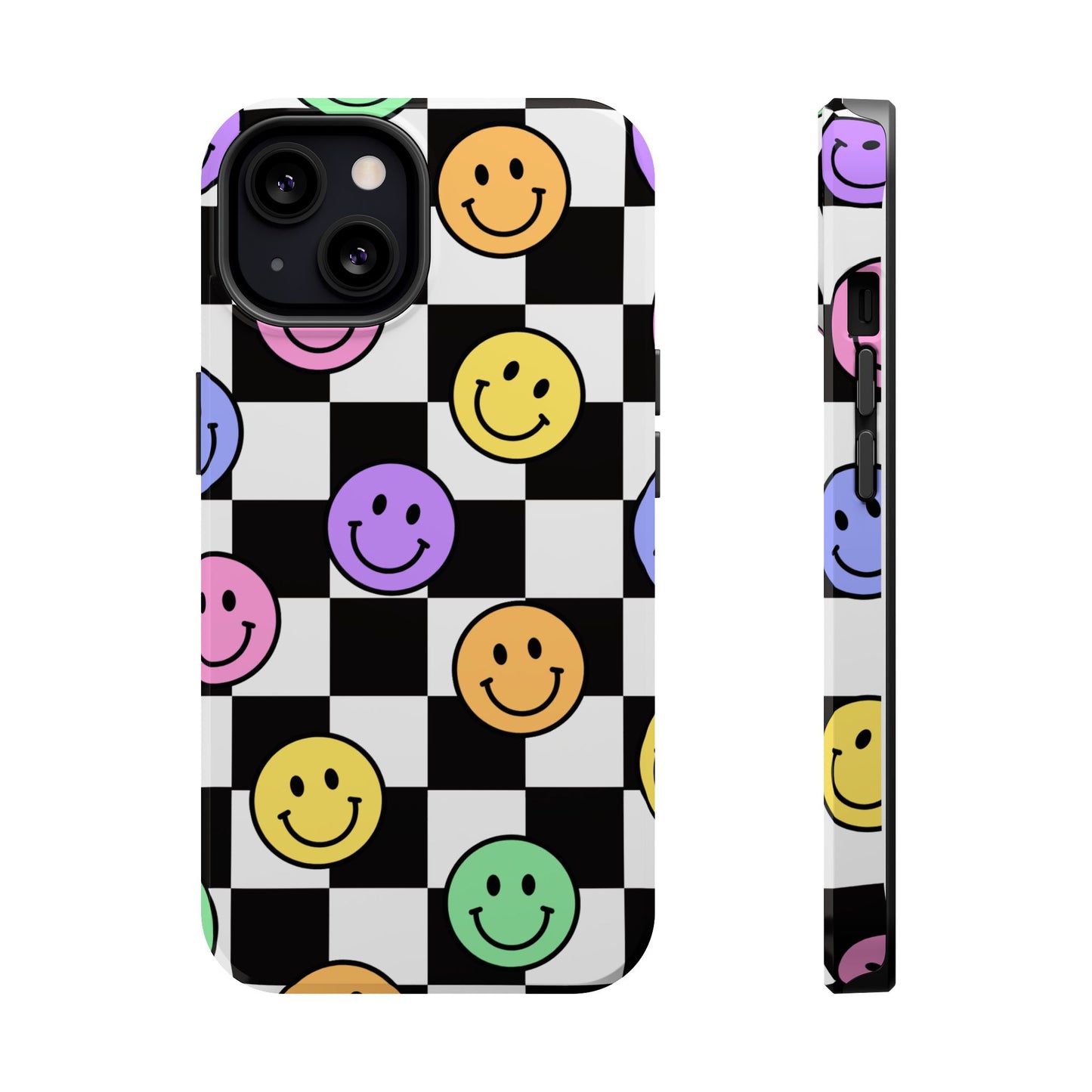 Colorful Smiley Face Phone Cases, Fun Magnetic Tough Cases, Cute Gifts for Teens and Kids, Trendy Accessories for Every Occasion, [...]