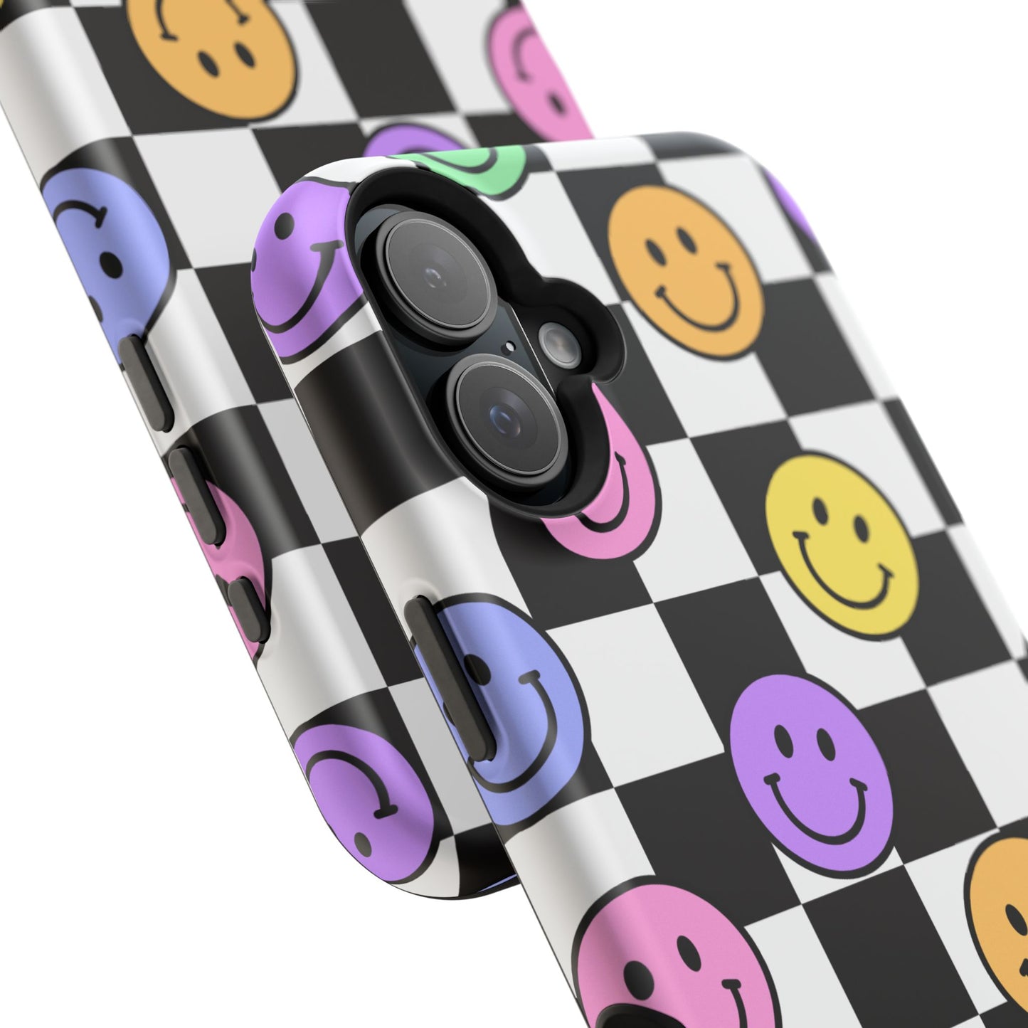 Colorful Smiley Face Phone Cases, Fun Magnetic Tough Cases, Cute Gifts for Teens and Kids, Trendy Accessories for Every Occasion, [...]