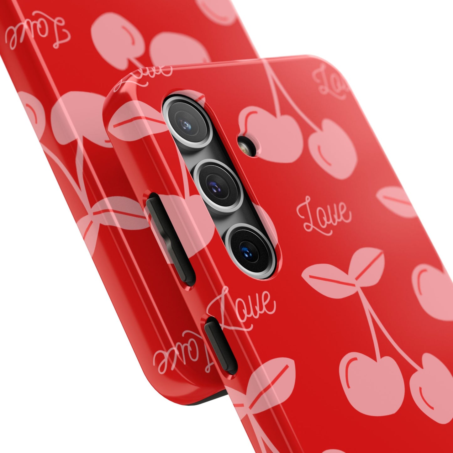 Cute Cherry Love Tough Phone Cases