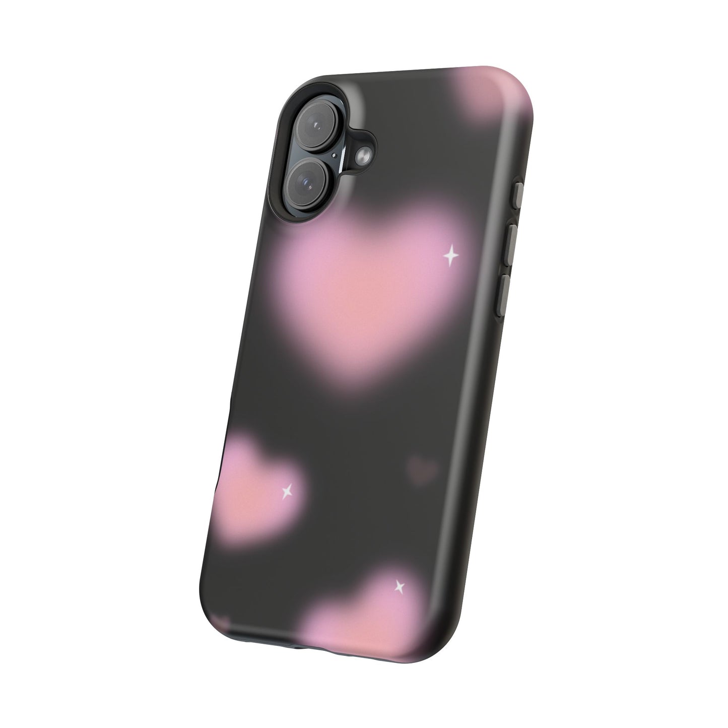 Romantic Pink Heart Pattern MAGNETIC Phone Case