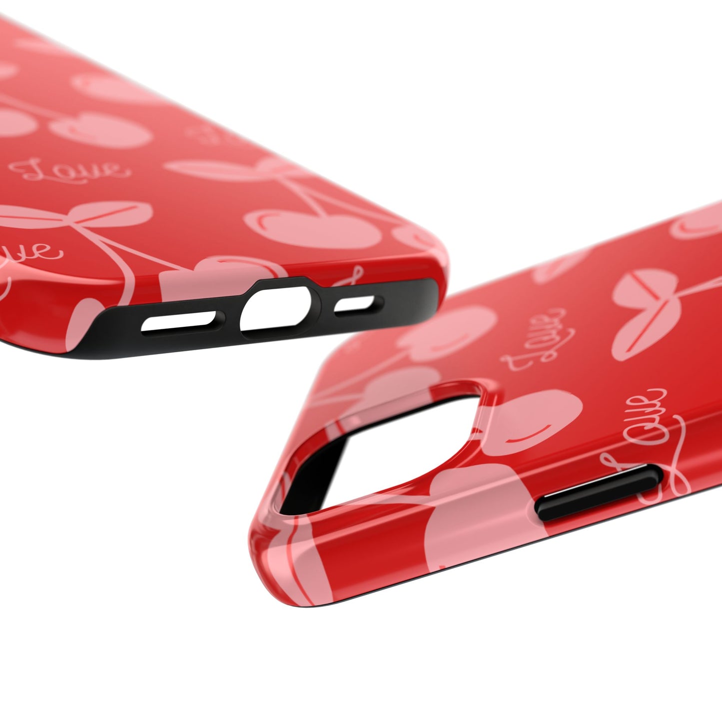 Cute Cherry Love Tough Phone Cases
