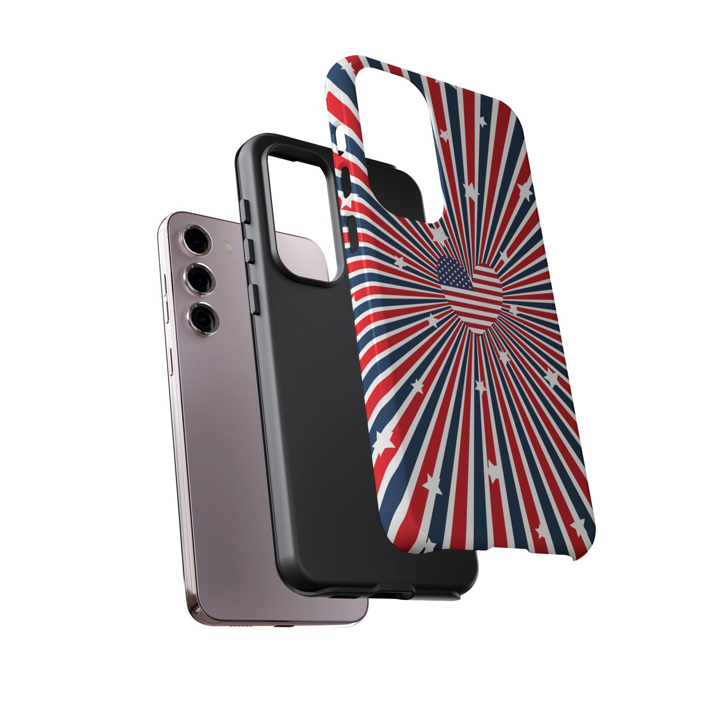 Patriotic  4th of July, Memorial Day, Independence Day Tough Phone Case for Samsung