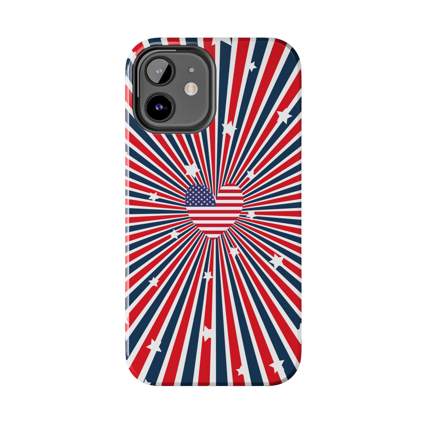 Patriotic  4th of July, Memorial Day, Independence Day Tough Phone Case for Iphone