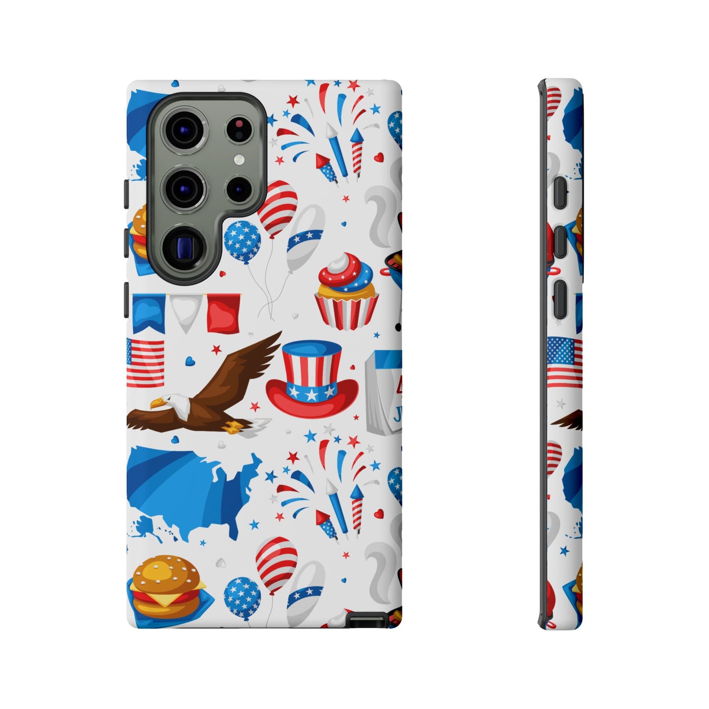 Patriotic  4th of July, Memorial Day, Independence Day Tough Phone Case for Samsung