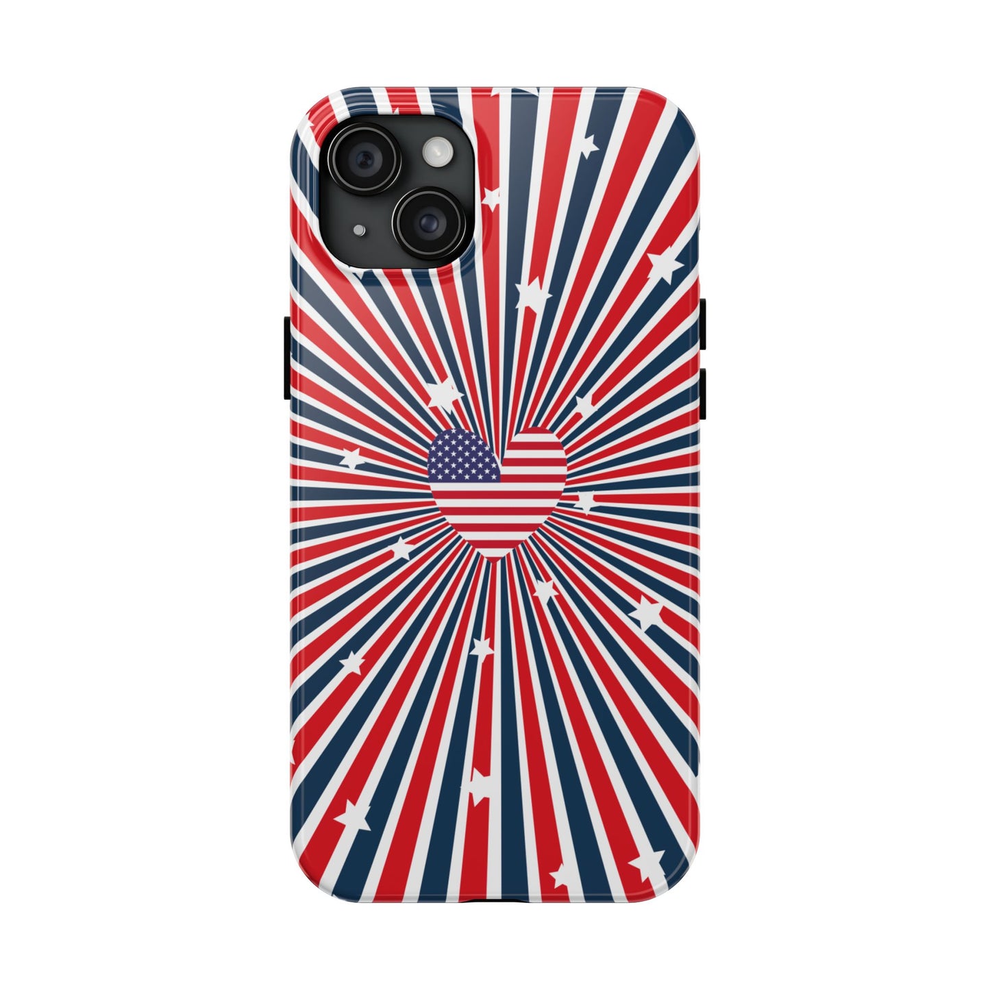 Patriotic  4th of July, Memorial Day, Independence Day Tough Phone Case for Iphone