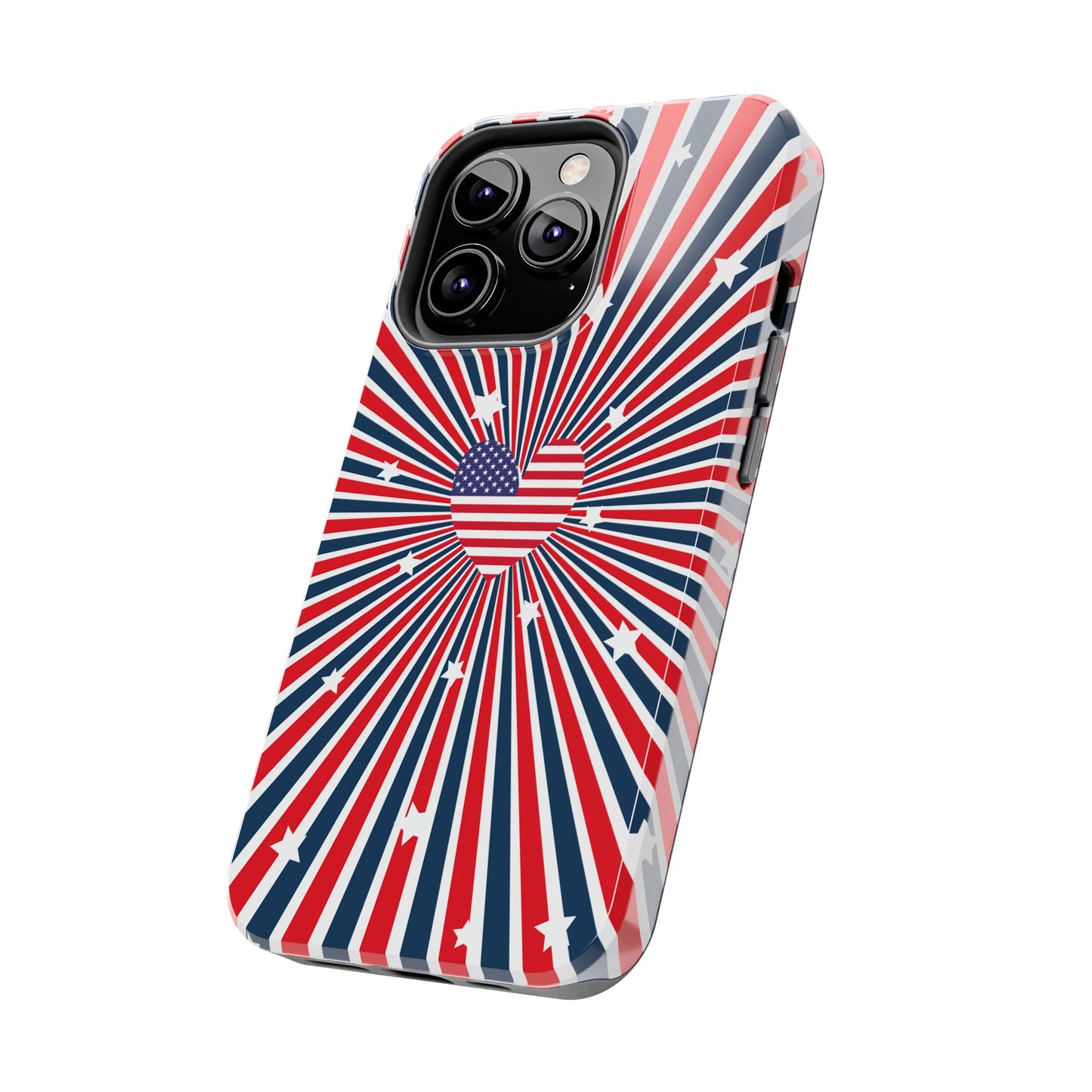 Patriotic  4th of July, Memorial Day, Independence Day Tough Phone Case for Iphone