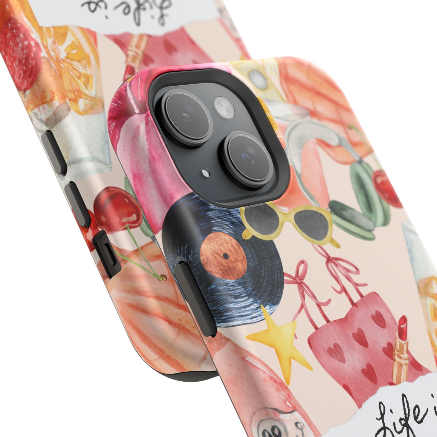 Life is Wonderful, Stylish Phone Cover, Cute Phone Accessory, Gift for Her, Summer Vibe Phone Case
