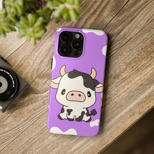 Cute Cow, Farm Animal, Tough Phone Case